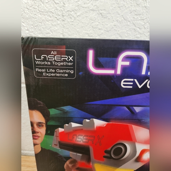 Laser X Evolution set of 2 Blaster to Blaster By NSI International New Sealed - Picture 4 of 7